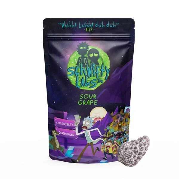 lsd-Sour-Grape-1.webp LSD Edible 200ug – Sour Grape – Schwifty Labs - Image 1
