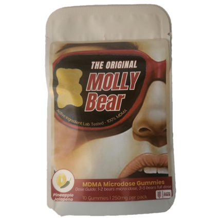 Molly Bear MDMA Gummies - Pineapple Jalapeno