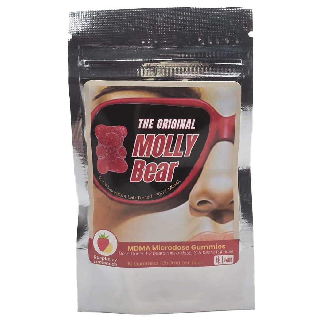 molly-bear-mdma-gummies-raspberry-lemonade.jpg Molly Bear MDMA Gummies - Raspberry Lemonade - Image 1