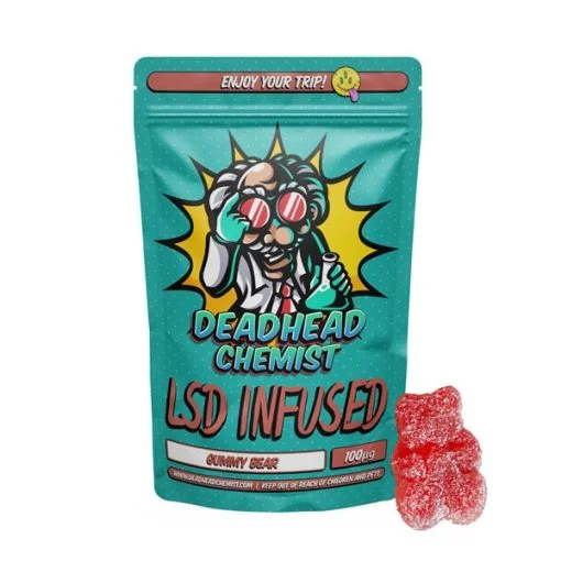 thumbnail_DEADHEAD-lsd-gummy-bear-510x510-2.webp LSD Edible 100ug Gummy Bear Deadhead Chemist - Image 1