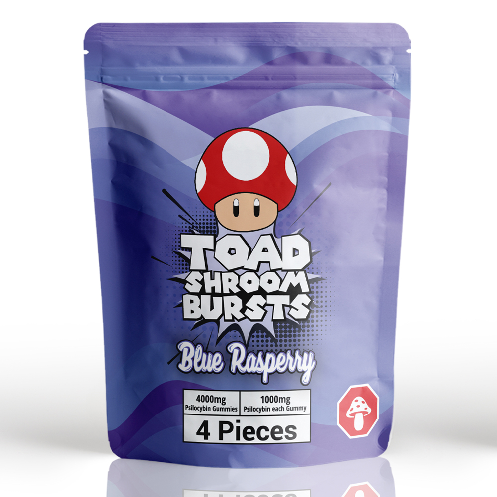 toad-shroom-burst-gummies-canada-blue-rasperry.jpg Toad Shroom Bursts – Blue Raspberry 4000mg - Image 1