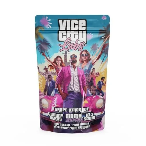 vcl-edibles-GRAPE-LEMONADE-500-1-510x510-1.webp Vice City Labs – Grape MDMA Gummy Bears – 500MG - Image 1